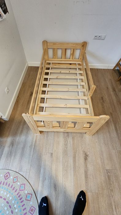 Łóżko dziecięce MARINELLA 80x160 sosna z szufladą