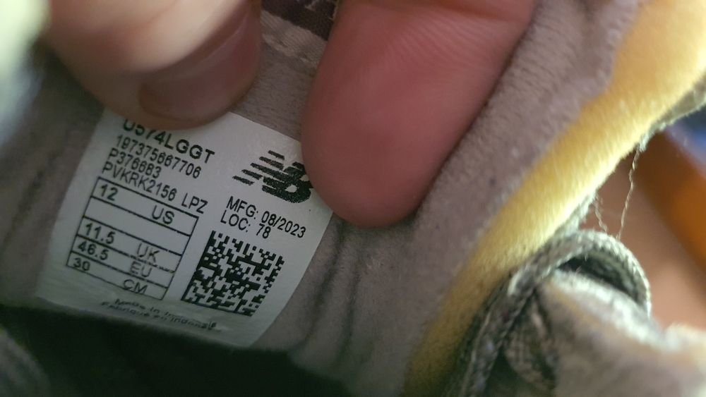 New Balance 46,5 - 30 cm.