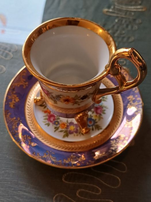 Conjunto 3 chávenas porcelana raras - OHASHI CHINA 1932