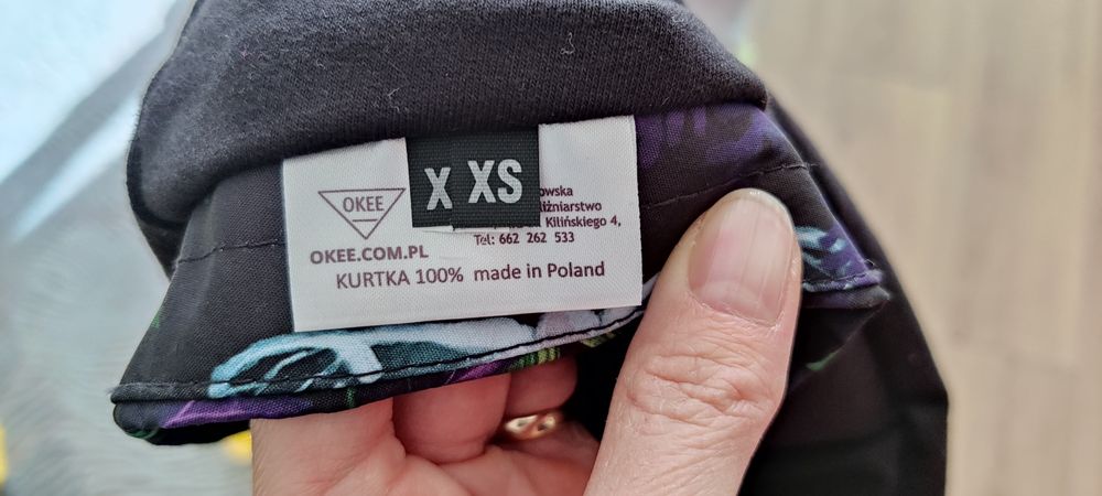 Kurtka OKEE forget me not  jesienna przejściowa