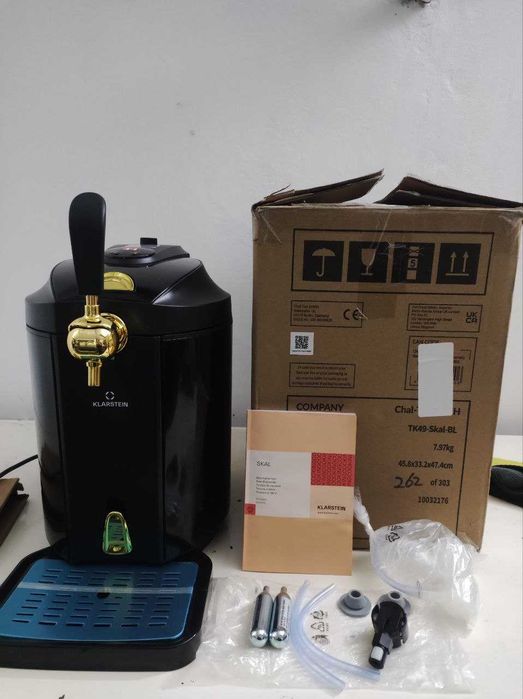 Пивний диспенсер охолоджувач пива Охладитель пива Klarstein Skal 5л