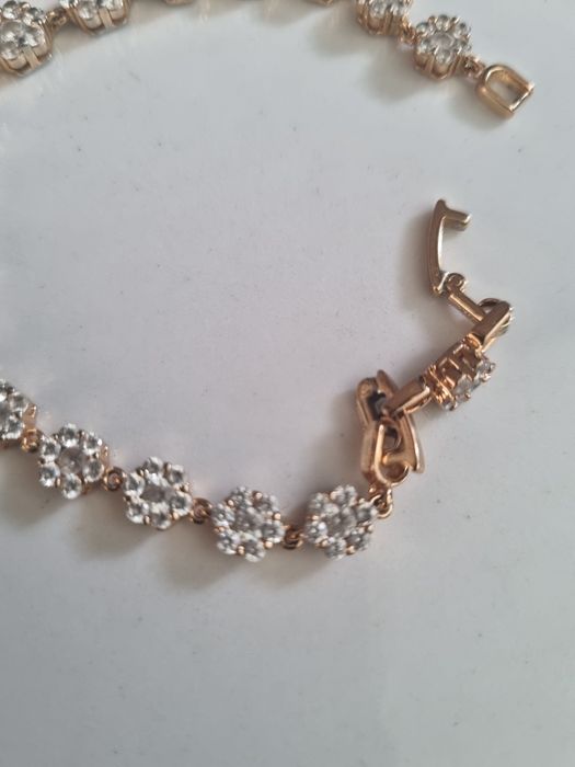 Bransoletka pozłacana