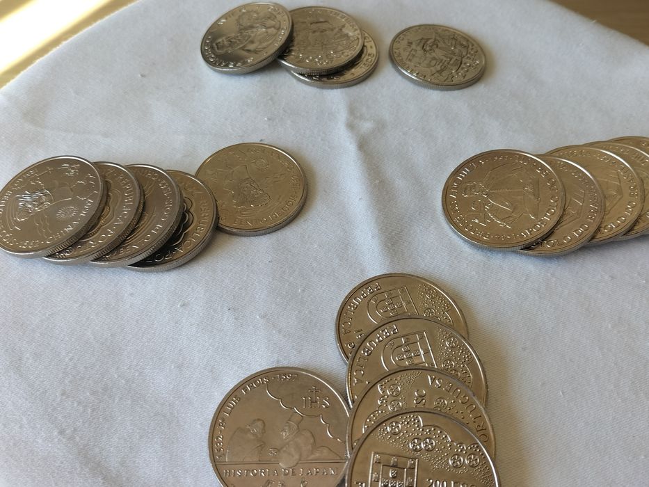 Moedas antigas Portuguesas descobrimentos VIII Série