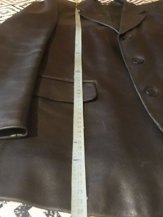 Пиджак кожаный, размер XL