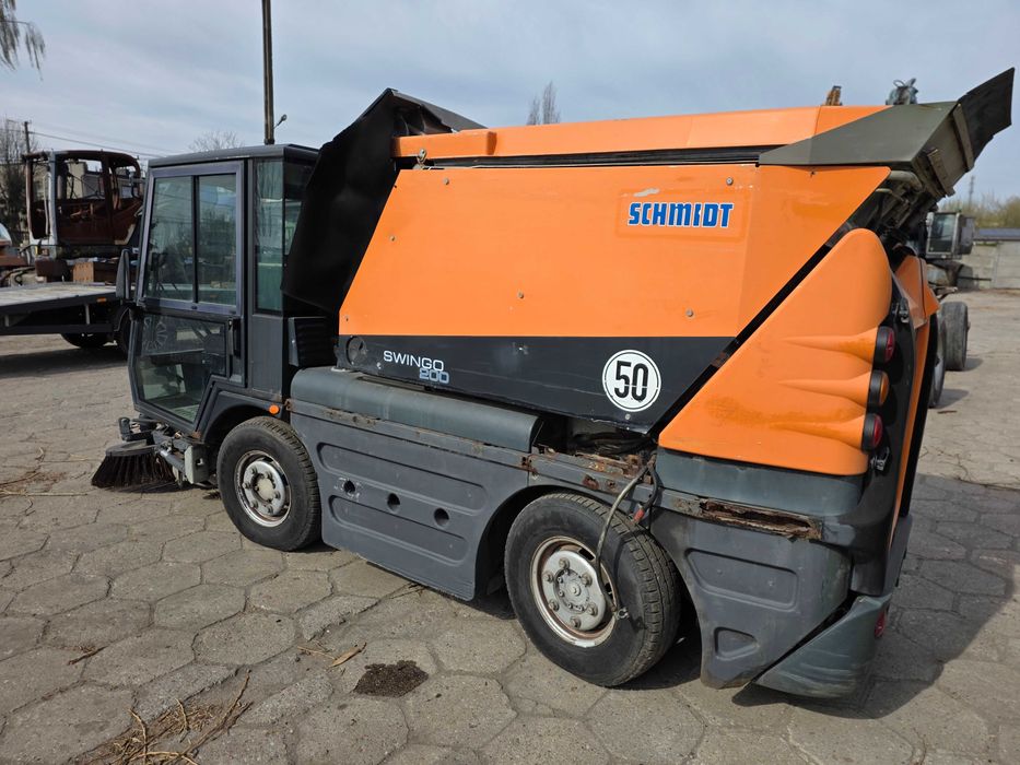 zamiatarka drogowa schmidt compact 200 zamiatarka uliczna bucher Johnson