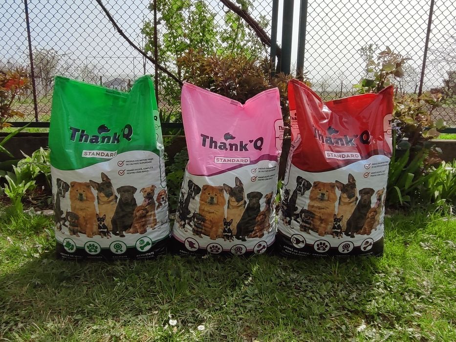 Корм для собак шинка, курка, баранина. Thank'Q 10кг. Собачий корм