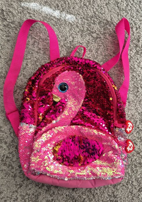 Cekinowy plecak Flaming firmy Ty