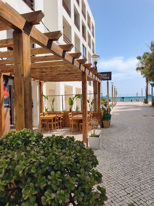 Restaurante frente á praia Quarteira