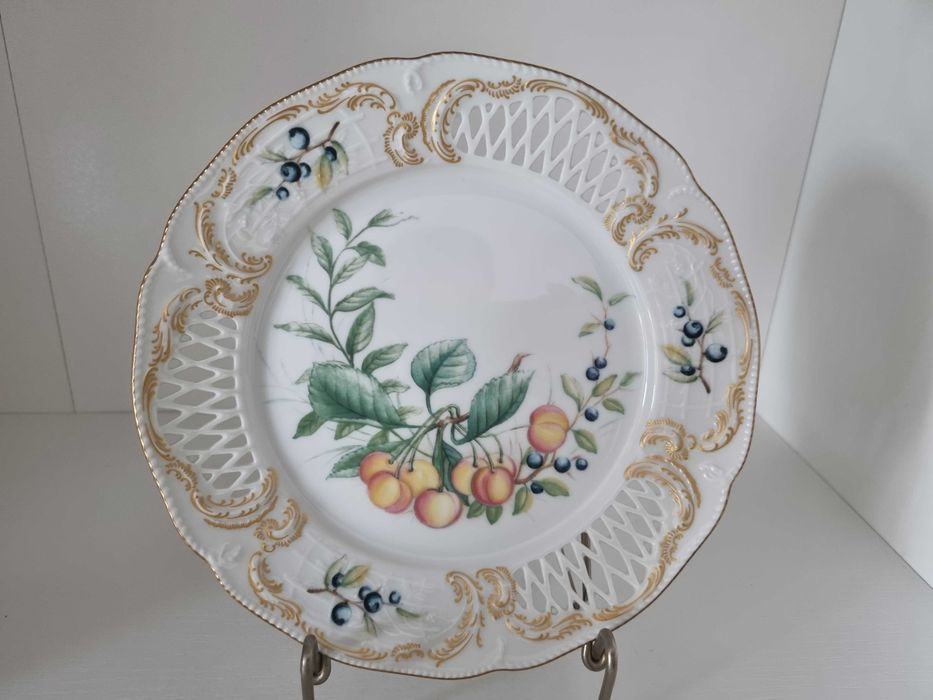 Piękny Talerz Ażurowy Rosenthal Classic Rose Motiv 4