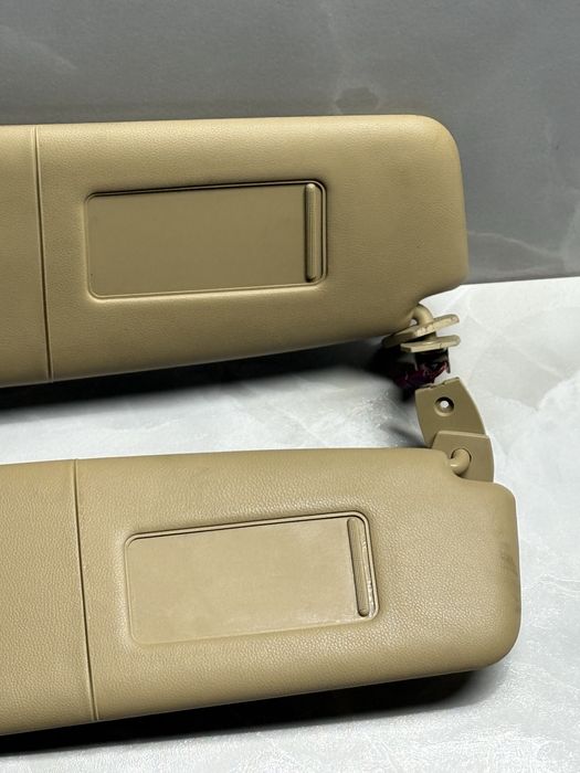 BMW E60 сонце захисні козирьки Бежевий Колір Козирьок е61 потолок