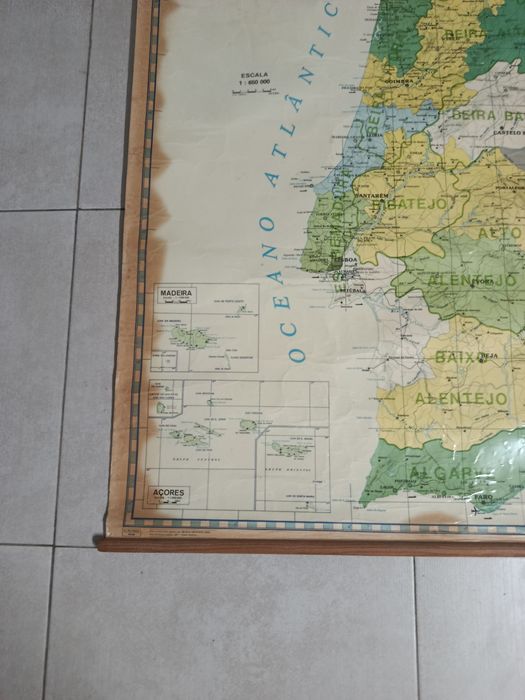 Mapa de Portugal Províncias
