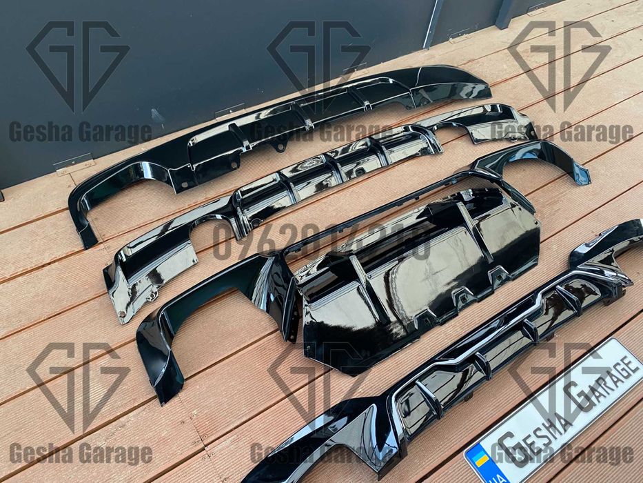 Тюнінг накладка на задній бампер БМВ BMW f90g11g12g01g02f30G20f32f33