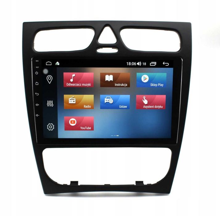 Radio Android MERCEDES C klasa CLK w203 GPS 4/64GB
