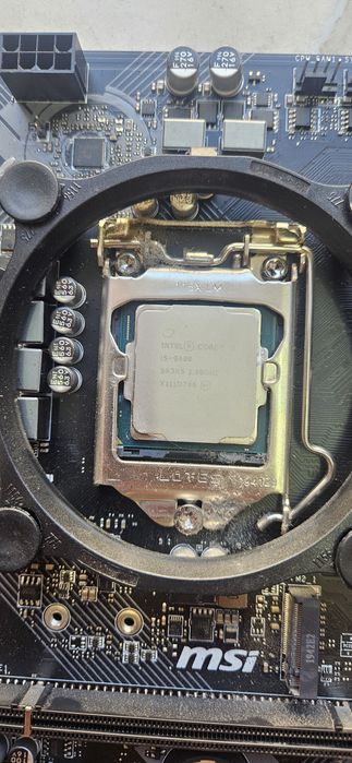 Комплект Материнська плата MSI H310M + Процесор Intel Core i5-9400