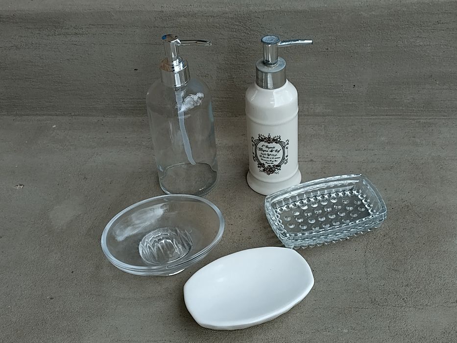 Стакан для зубных щеток, дозатор для мыла IKEA, H&M home