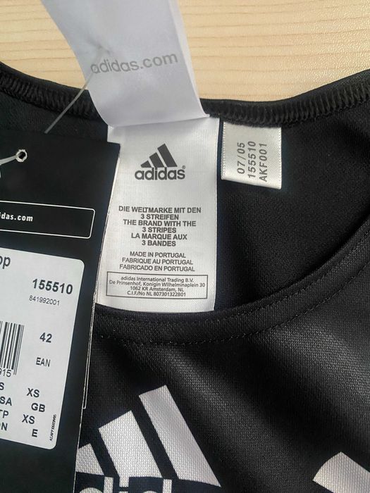 майка Adidas PB Box, чорна, XS