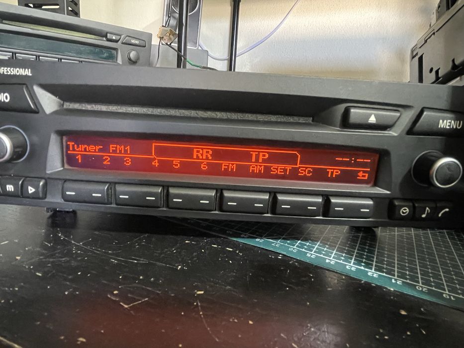 Radio profissional bmw original