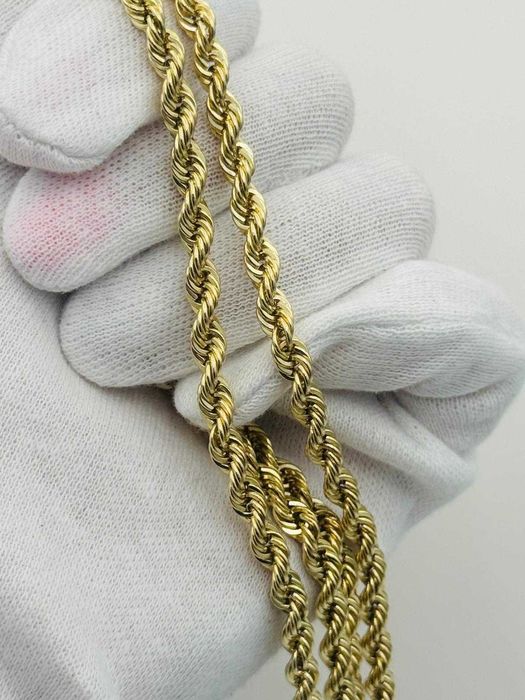 Złoty Łańcuszek Kordel Złoto 585 14K 60CM Nowy