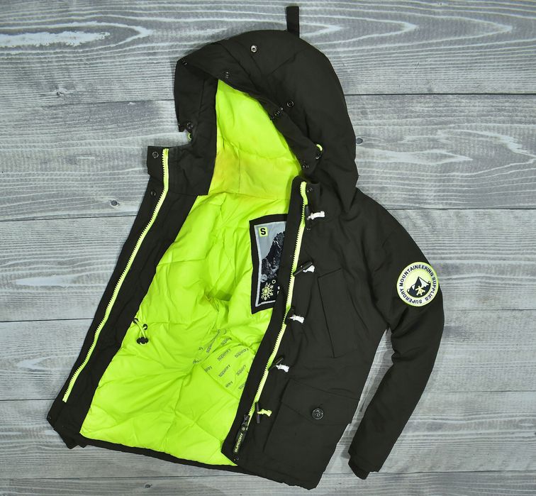 Superdry Mountain Zimowa Ocieplana Kurtka Damska S