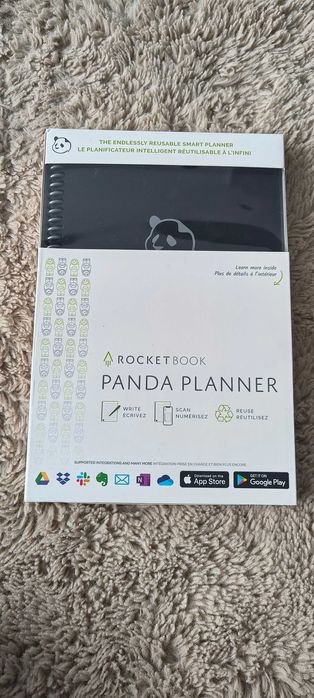 Rocketbook Fusion Panda – 10 modeli stron - notatnik cyfrowy