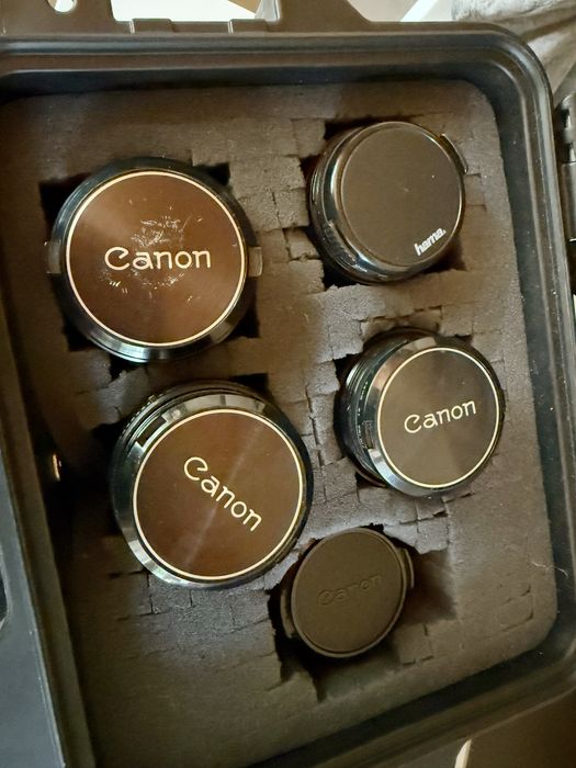 Zestaw Canon FD + Metabones + Peli Case – idealny do Sony E