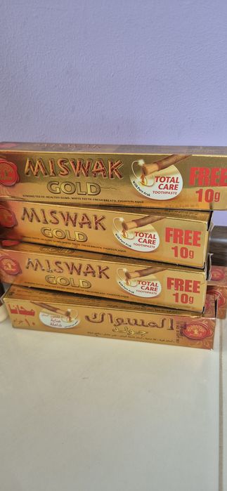Miswak Gold, egipska pasta do zębów  60g