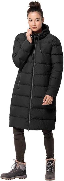 Jack Wolfskin płaszcz puchowy Crystal Palace czarny r. L