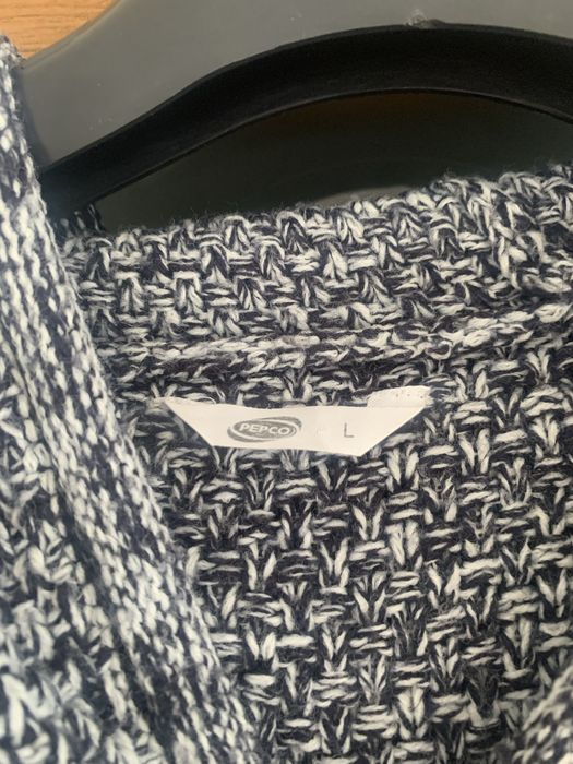 Męski sweter z kapturem L