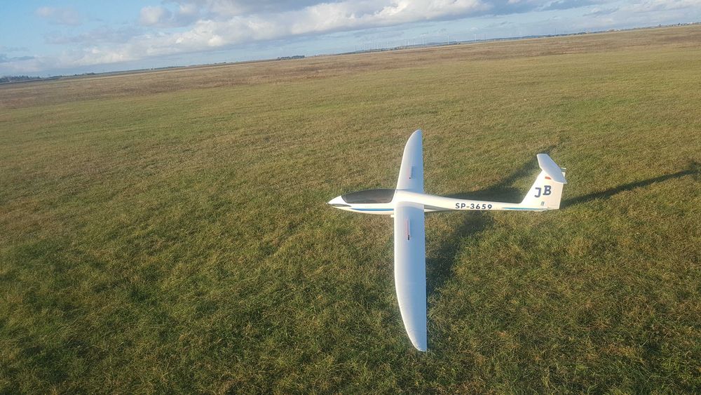 Szybowiec RC,SZD-55. Promyk