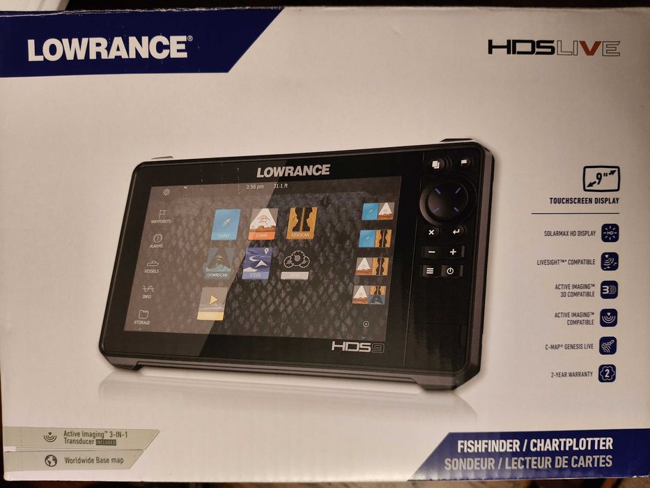 Lowrance hds live 9