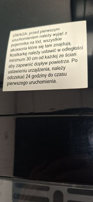 Kostkarka do lodu