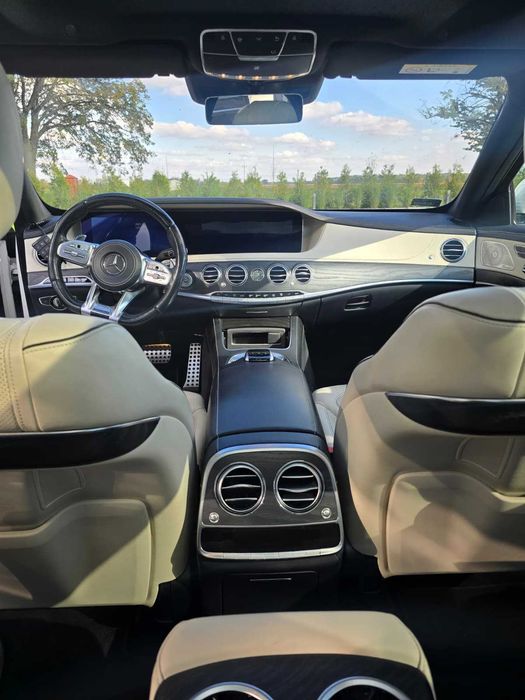 Mercedes S klasa samochód na wynajem do ślubu ślub wesele 400km brabus