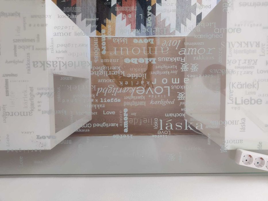 Secretária IKEA vidro