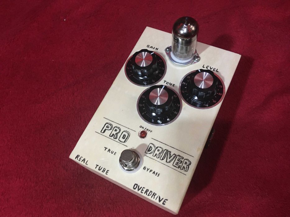 Efekt gitarowy lampowy Kafar PD ( overdrive ) nowy z zasilaczem