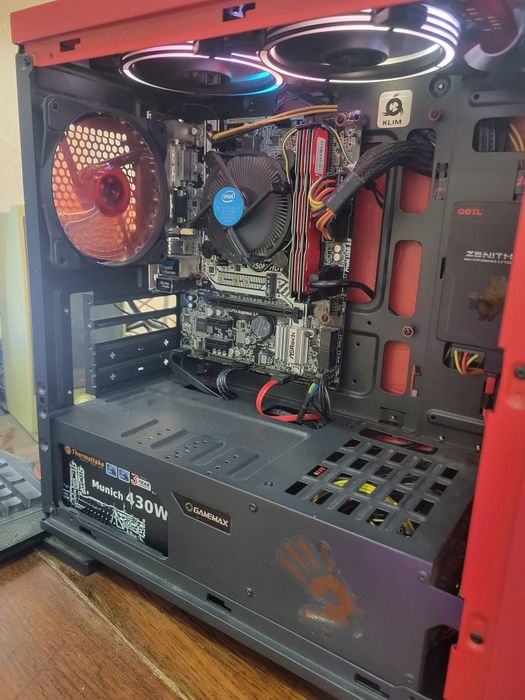 Ігровий пк i5 7400 ddr4 16 gb ssd 480 gb