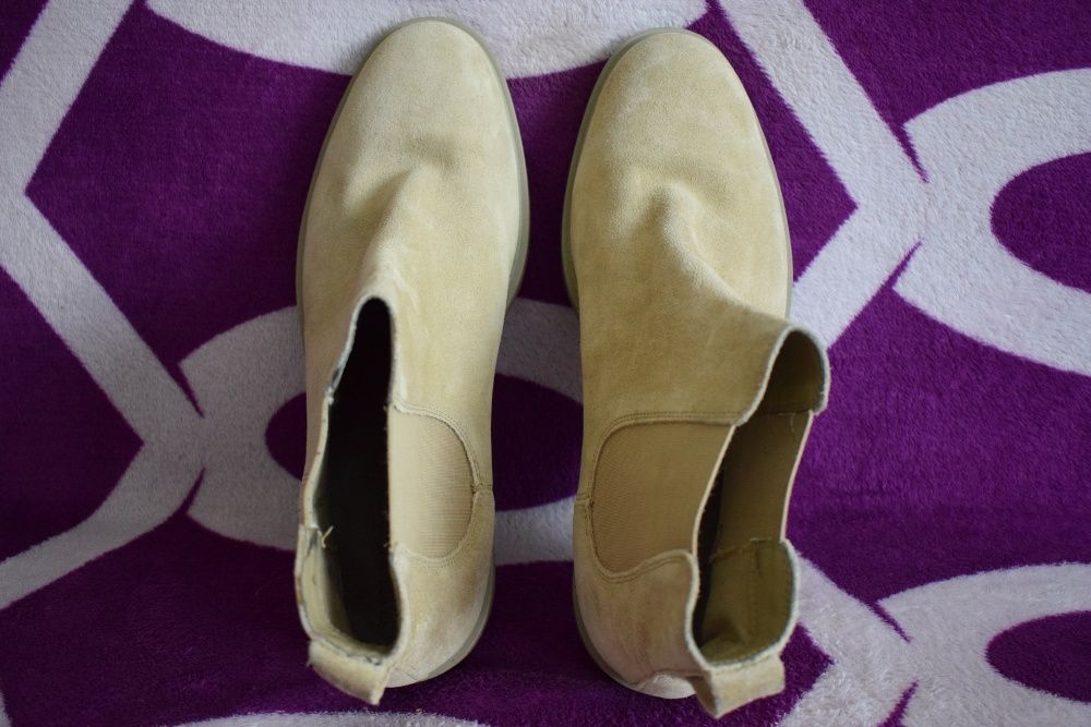 Beżowe sztyblety Pull&Bear, rozm. 44