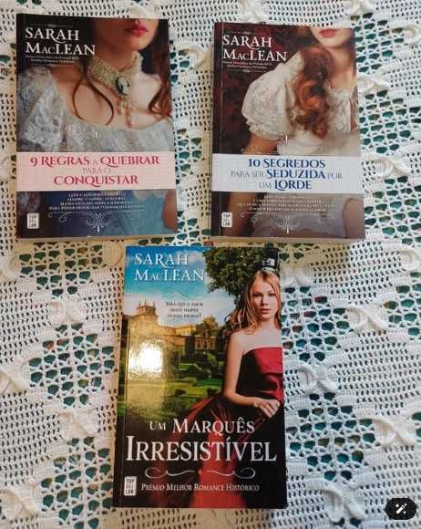 Pack 3 Livros Sarah MacLean – Romances Históricos