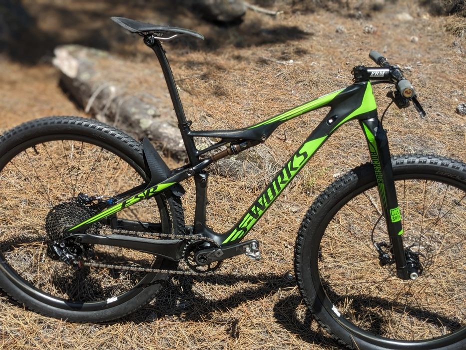 9,7k Specialized Epic S-Works World Cup rodas carbono Kasper 30mm XX1 e XTR