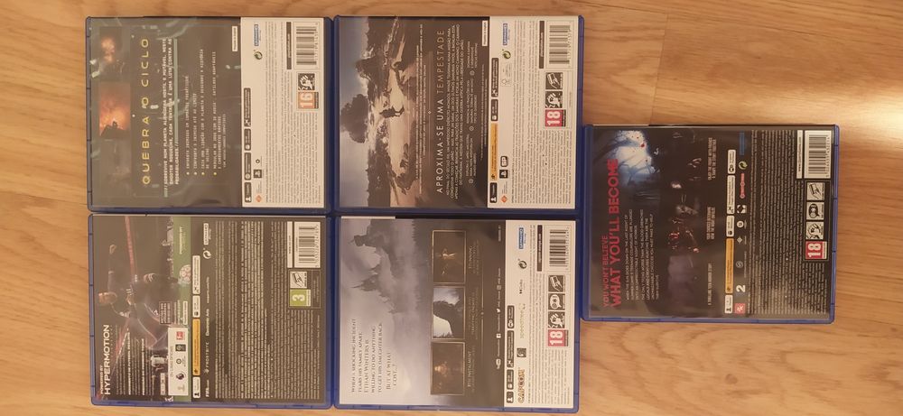 Jogos PlayStation 5 preços variavéis