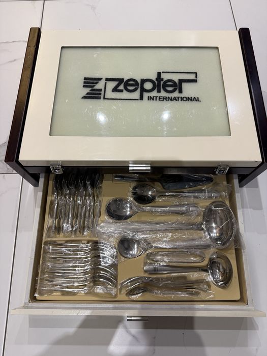 Zepter , Столовый набор приборов Zepter на 12 персон , новый