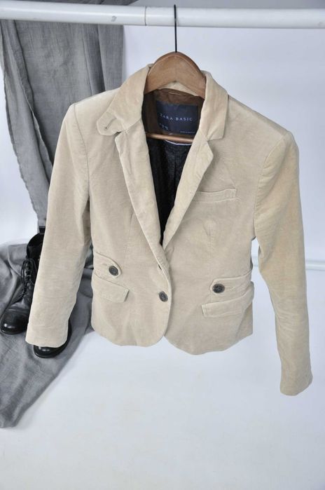 Marynarka żakiet angielska Zara Basic rozm.38