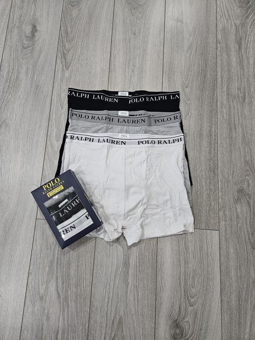 Bielizna męska bokserki Ralph Lauren rozmiar XL 3-pack bawełniane