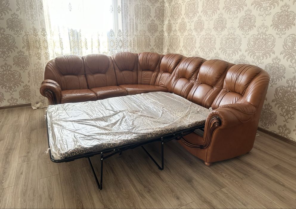 Шкіряний диван Дюна