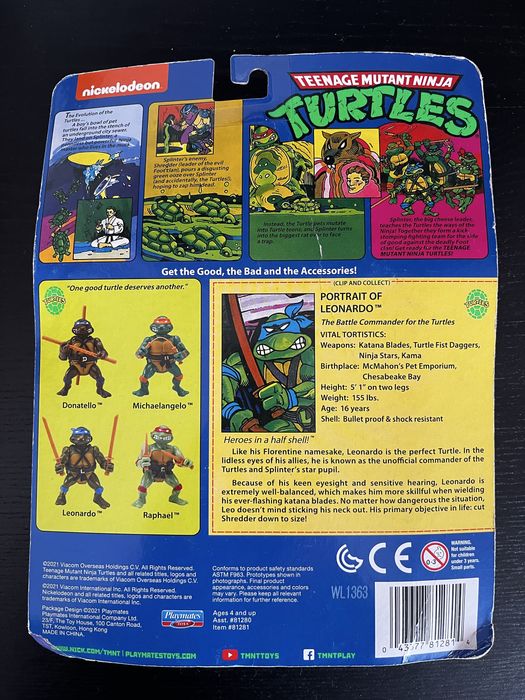 Tartarugas Ninja - TMNT Leonardo
