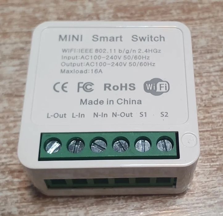 Mini smart switch 230V wifi sterownik przełącznik
