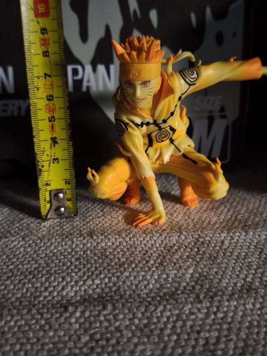 Figura Naruto Uzumaki - Modo Kurama (10cm) com Detalhes Incríveis