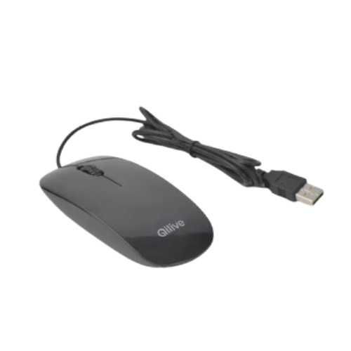 Mysz Optyczna z Przewodem Qilive