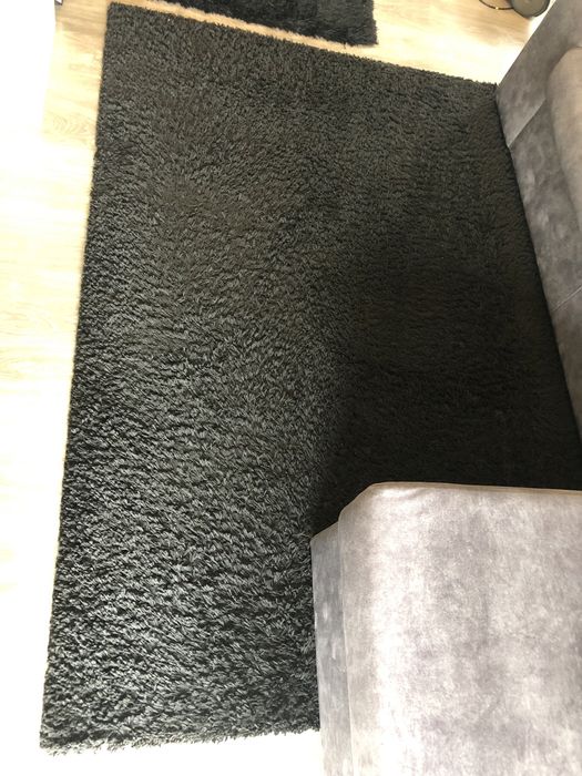 Tapetes de sala preto