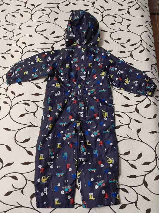 Комбинезон дождевик на подкладке на мальчика 1,5-2 лет,  Mothercare