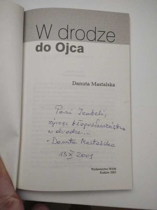 W drodze do ojca - Danuta Mastalska